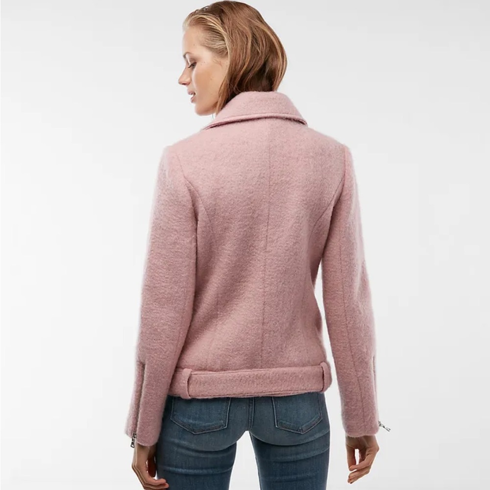 Express wool biker jacket lined xs - Picture 2 of 13